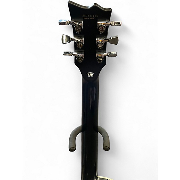 Used ESP E-II Eclipse BB Black Satin Solid Body Electric Guitar
