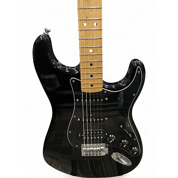 Used Fender SPECIAL EDITION STANDARD STRATOCASTER Black Solid Body Electric Guitar
