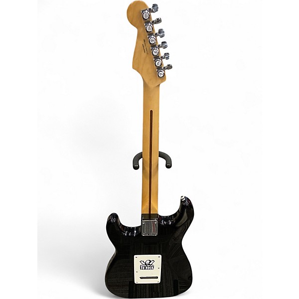 Used Fender SPECIAL EDITION STANDARD STRATOCASTER Black Solid Body Electric Guitar