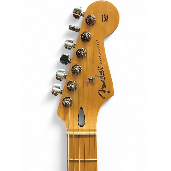 Used Fender Player Stratocaster HIALEAH YELLOW Solid Body Electric Guitar