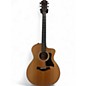 Used Taylor 114CE Natural Acoustic Electric Guitar thumbnail