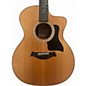 Used Taylor 114CE Natural Acoustic Electric Guitar