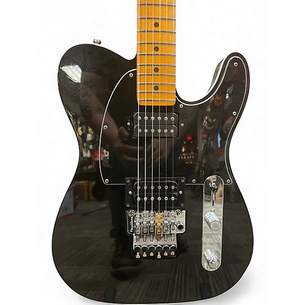 Used Fender TELE ULTRA LUXE Black Solid Body Electric Guitar