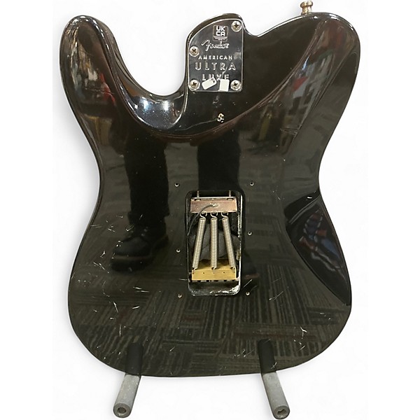 Used Fender TELE ULTRA LUXE Black Solid Body Electric Guitar