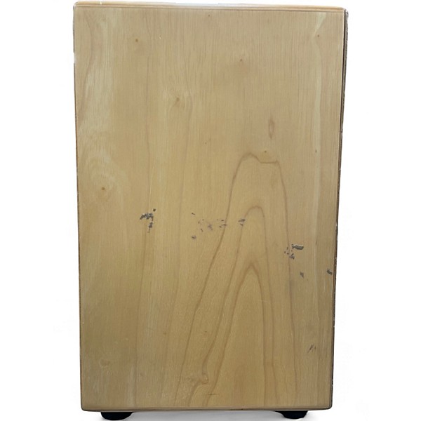 Used MEINL String Cajon Black Makah Burl Frontplate Cajon