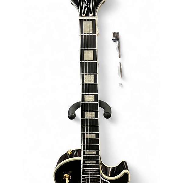Used Epiphone Les Paul Custom Black Solid Body Electric Guitar