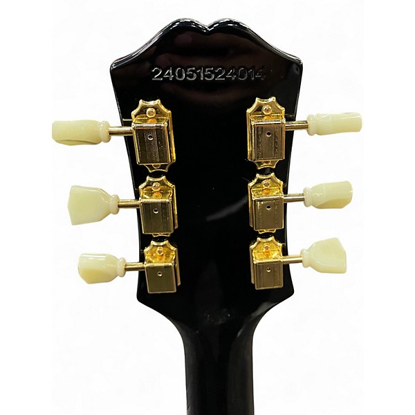 Used Epiphone Les Paul Custom Black Solid Body Electric Guitar