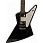 Used 2022 Epiphone Explorer Ebony Solid Body Electric Guitar