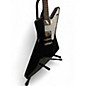 Used 2022 Epiphone Explorer Ebony Solid Body Electric Guitar
