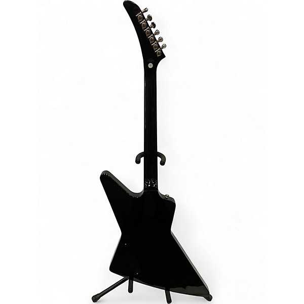 Used 2022 Epiphone Explorer Ebony Solid Body Electric Guitar