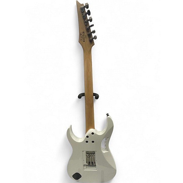Used 2018 Ibanez JEMJR White Solid Body Electric Guitar