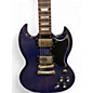 Used Epiphone SG LIMITED EDITION Purple Solid Body Electric Guitar