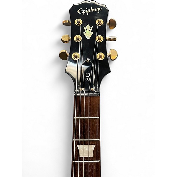 Used Epiphone SG LIMITED EDITION Purple Solid Body Electric Guitar