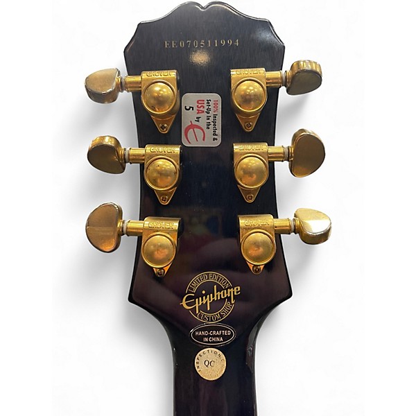 Used Epiphone SG LIMITED EDITION Purple Solid Body Electric Guitar