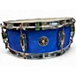 Used Gretsch Drums 14X5.5 Catalina Club Series Snare BLUE SATIN FLAME Drum thumbnail