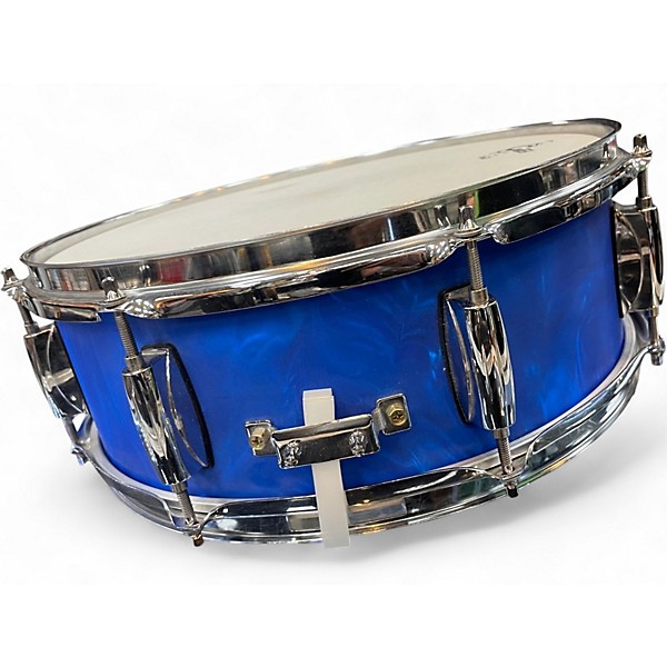 Used Gretsch Drums 14X5.5 Catalina Club Series Snare BLUE SATIN FLAME Drum