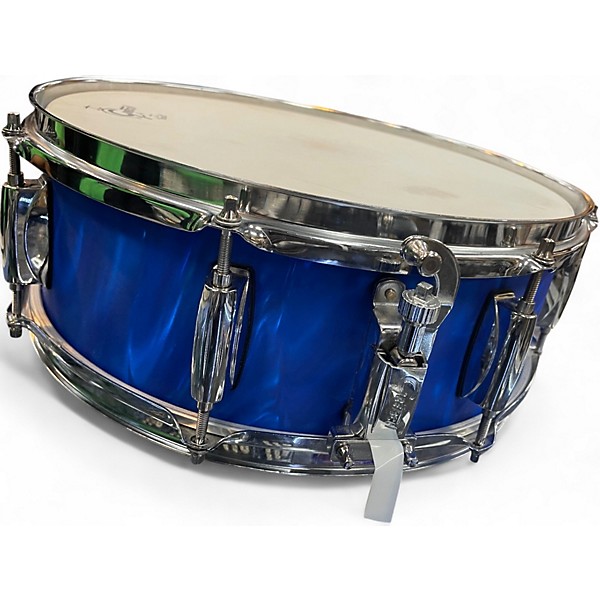 Used Gretsch Drums 14X5.5 Catalina Club Series Snare BLUE SATIN FLAME Drum