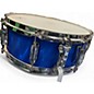 Used Gretsch Drums 14X5.5 Catalina Club Series Snare BLUE SATIN FLAME Drum