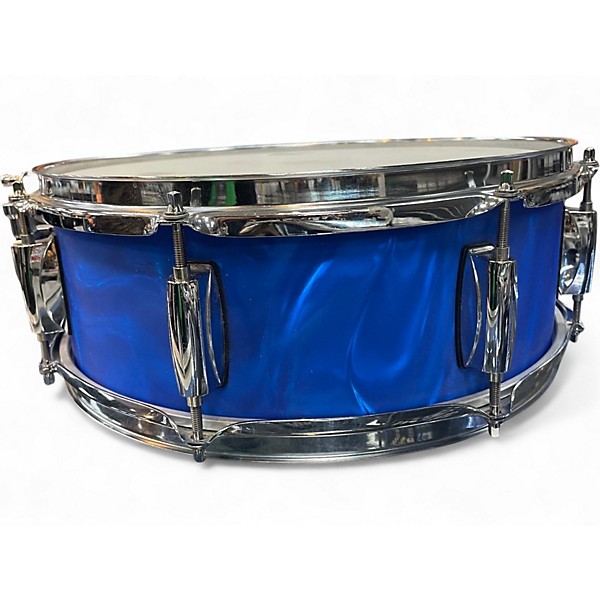 Used Gretsch Drums 14X5.5 Catalina Club Series Snare BLUE SATIN FLAME Drum
