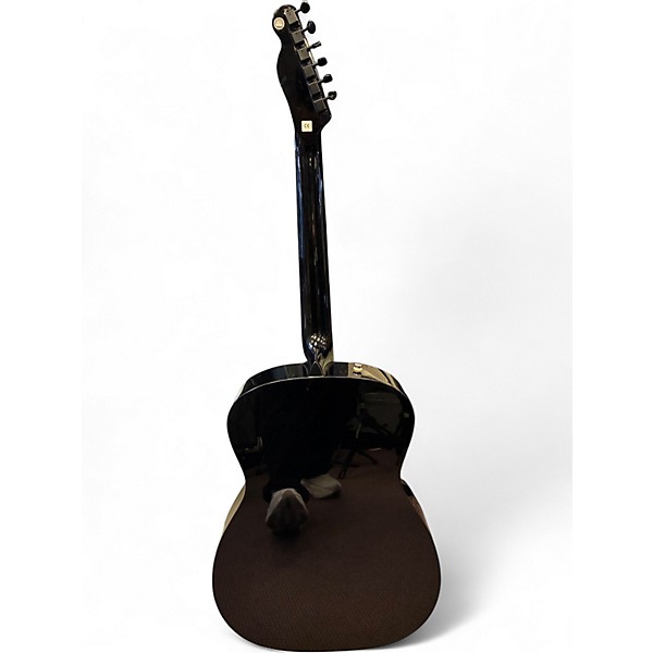 Used Fender Avril Lavigne Newporter Black Acoustic Electric Guitar