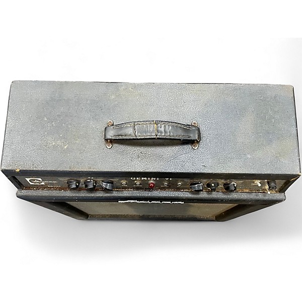 Vintage 1960s Ampeg Gemini VI Tube Guitar Combo Amp