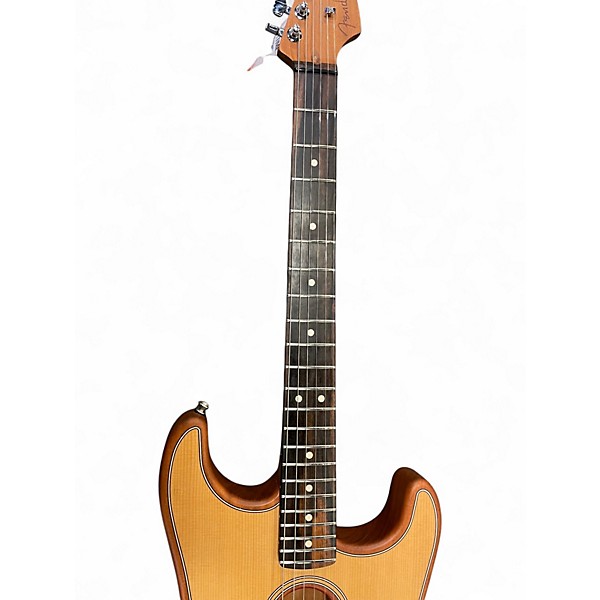 Used Fender American Acoustasonic Stratocaster 2 Color Sunburst