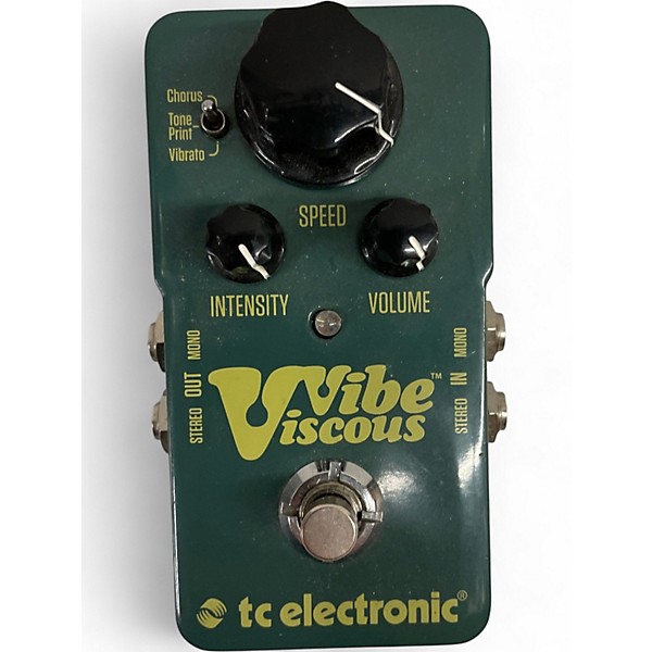 Used TC Electronic Viscous Vibe Univibe Effect Pedal