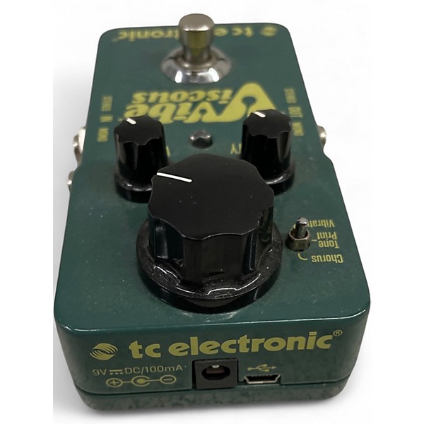 Used TC Electronic Viscous Vibe Univibe Effect Pedal