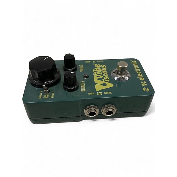 Used TC Electronic Viscous Vibe Univibe Effect Pedal