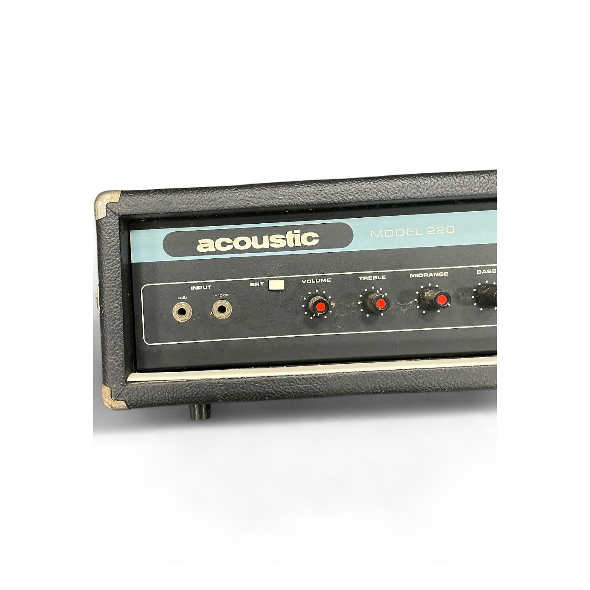 Used 1980s Acoustic MODEL 220 Bass Amp Head | Guitar Center