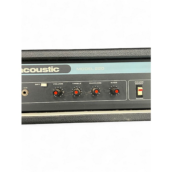 Used 1980s Acoustic MODEL 220 Bass Amp Head