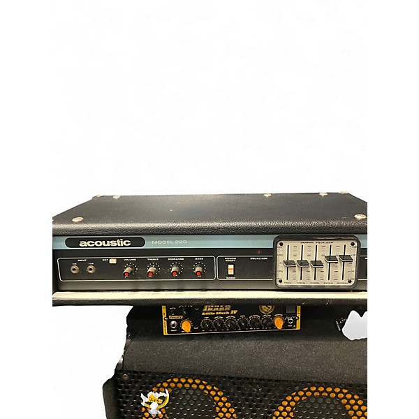 Used 1980s Acoustic MODEL 220 Bass Amp Head