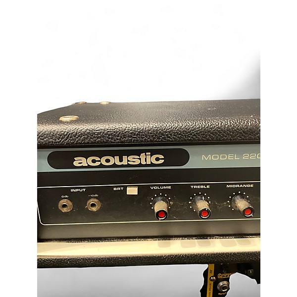 Used 1980s Acoustic MODEL 220 Bass Amp Head