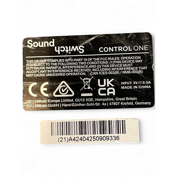 Used SoundSwitch Control One Professional Lighting Interface  Intelligent Lighting