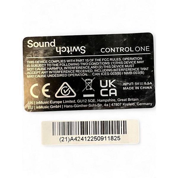 Used SoundSwitch Control One Professional Lighting Interface  Intelligent Lighting