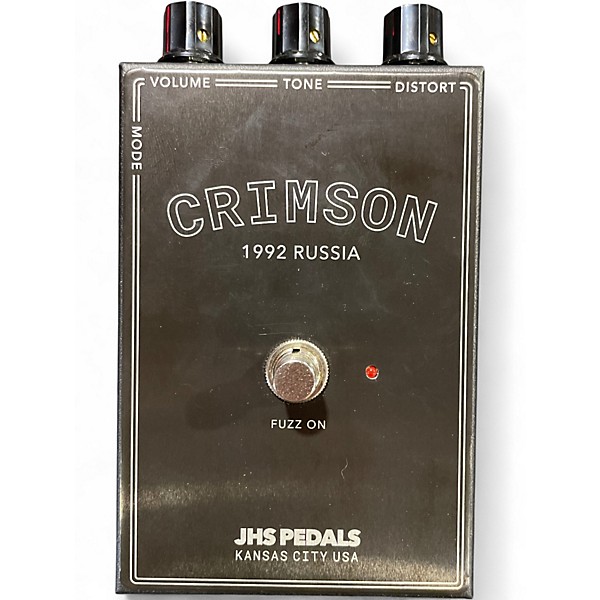 Used JHS Pedals Crimson 1992 Russia Effect Pedal