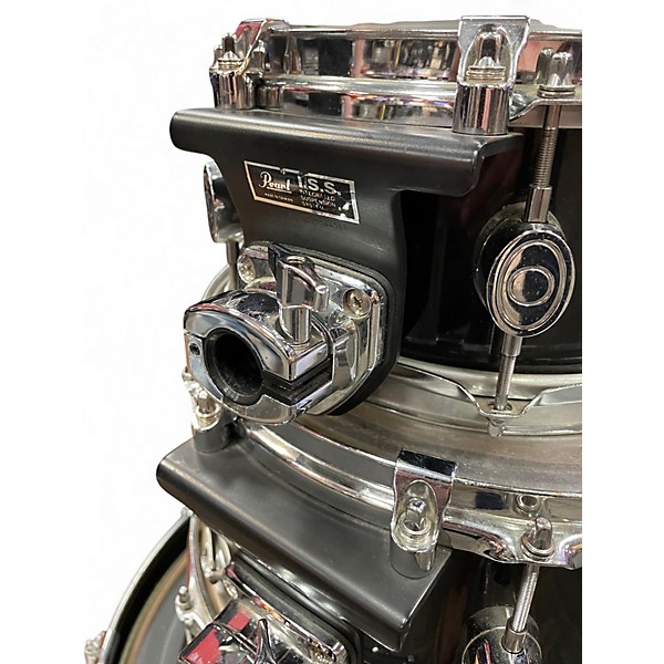 Used Pacific  4 Piece 4 Piece Drum Set Black Drum Kit