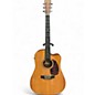 Used Martin DC16GTE Natural Acoustic Electric Guitar thumbnail