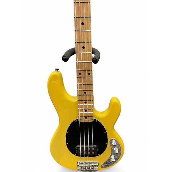 Used Sterling by Music Man STINGRAY YELLOW Electric Bass Guitar