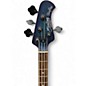 Used Sterling by Music Man Ray34 Trans Blue Electric Bass Guitar