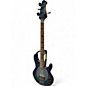Used Sterling by Music Man Ray34 Trans Blue Electric Bass Guitar
