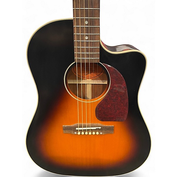 Used Epiphone J-45 EC 2 Color Sunburst Acoustic Electric Guitar