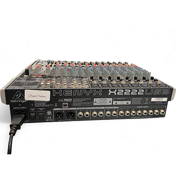 Used Behringer Xenyx X2222USB Unpowered Mixer