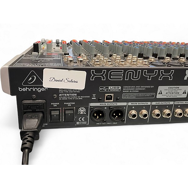 Used Behringer Xenyx X2222USB Unpowered Mixer