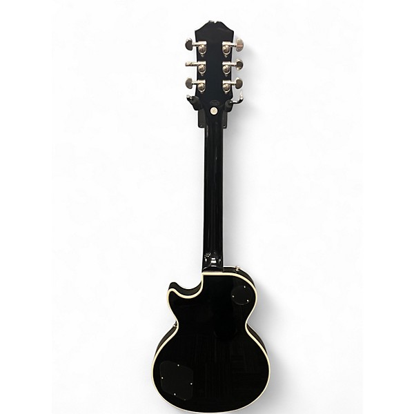 Used Epiphone Les Paul Custom Silver Burst Solid Body Electric Guitar