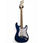Used Squier AFFINITY STRAT HSS Lake Placid Blue Solid Body Electric Guitar thumbnail