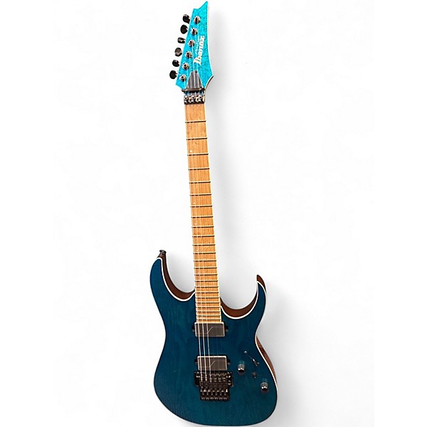 Used Ibanez RG5120M Frozen Ocean Solid Body Electric Guitar