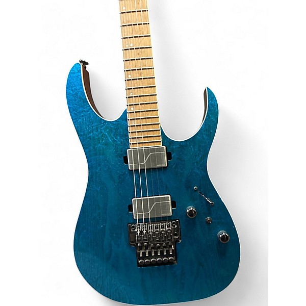 Used Ibanez RG5120M Frozen Ocean Solid Body Electric Guitar