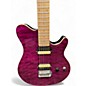 Used OLP mm1 Purple Solid Body Electric Guitar