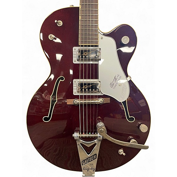 Used 2016 Gretsch Guitars G6119-1962 Chet Atkins Signature Tennessee Rose Dark Cherry Stain Hollow Body Electric Guitar